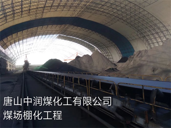 大渡口中润煤化工有限公司煤场棚化工程